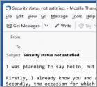 Oplichting via e-mail Internet Is A Dangerous Place