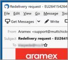 Oplichting via e-mail Aramex