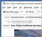 Oplichting via e-mail Standard Bank IT3(b) Policy