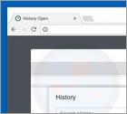 History Open Adware