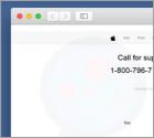 Apple Warning Alert oplichting (Mac)