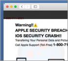 APPLE SECURITY BREACH oplichting (Mac)