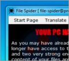 File Spider ransomware