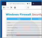 Windows Firewall Warning Alert oplichting