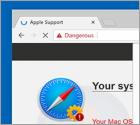 Phishing/Spyware Were Found On Your Mac POP-UP oplichting (Mac)