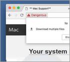 Mac iOS Security At Risk Error Code: HT201155 POP-UP oplichting (Mac)