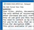 SAVEfiles ransomware