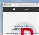 VIRUS ALERT FROM APPLE POP-UP oplichting (Mac)