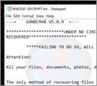 GandCrab 5.0.9 Ransomware