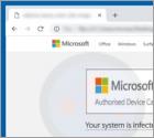 Microsoft Authorised Device Care POP-UP oplichting