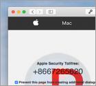 Apple Support Alert POP-UP oplichting (Mac)