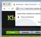 Kissanime advertenties