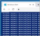 Windows Antivirus - Critical Alert POP-UP oplichting