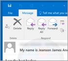 Jeanson J. Ancheta afpersingsmail oplichting