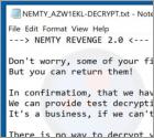 NEMTY REVENGE 2.0 ransomware