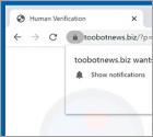 Toobotnews.biz advertenties
