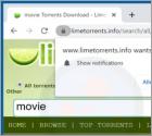 Limetorrents.info advertenties