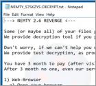 Nemty 2.6 ransomware