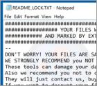 CovidWorldCry ransomware
