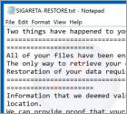 SIGARETA ransomware