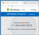 Oplichting met "VIRUS ALERT FROM Windows"-pop-up