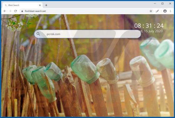 De Blast Search browserkaper