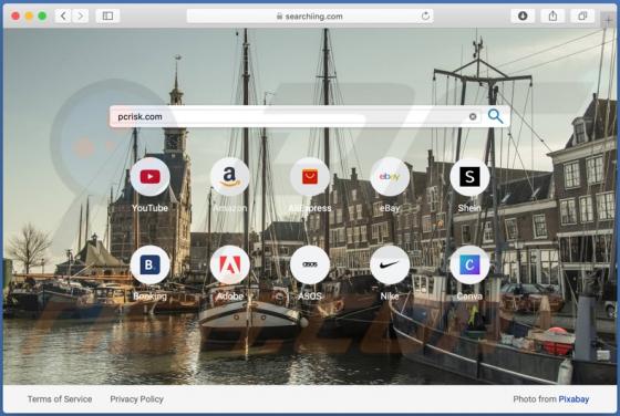 Searchiing.com doorverwijzing (Mac)