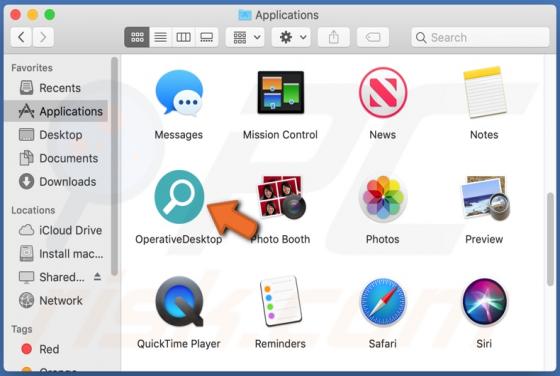 De OperativeDesktop adware (Mac)