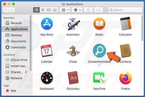 De ConnectionIndexer adware (Mac)