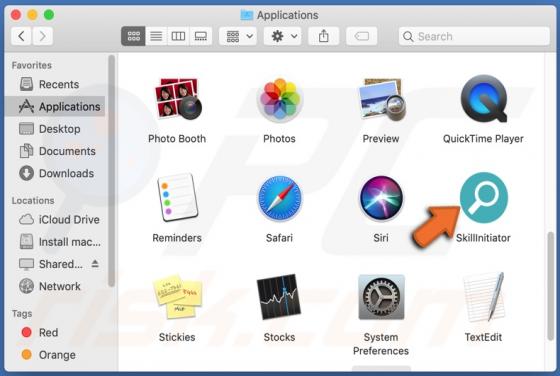 De SkillInitiator adware (Mac)