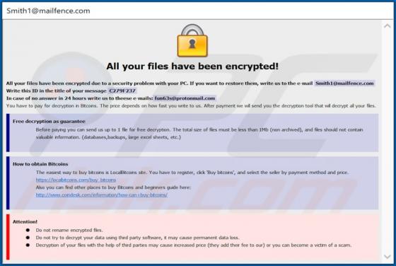 De Aim ransomware
