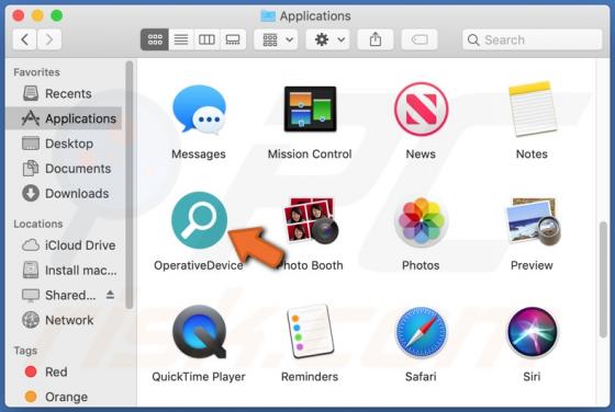 De OperativeDevice adware (Mac)