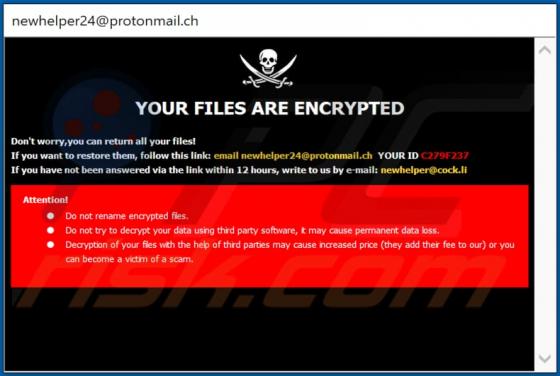 De NW24 ransomware