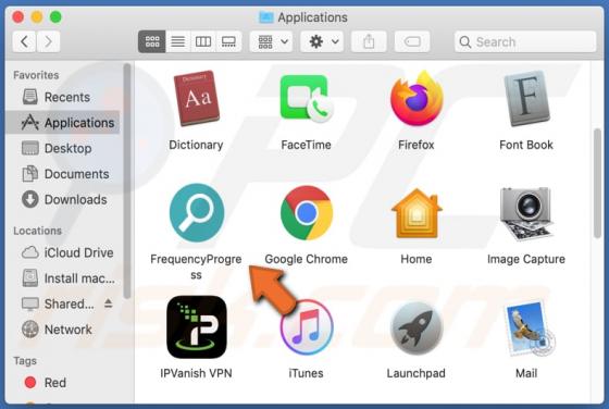 De FrequencyProgress adware (Mac)