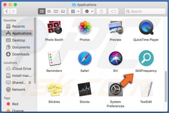 De SkillFrequency adware (Mac)