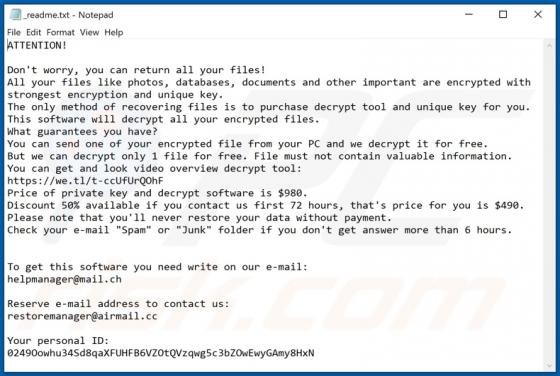 De Kasp ransomware