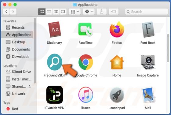 De FrequencySkill adware (Mac)