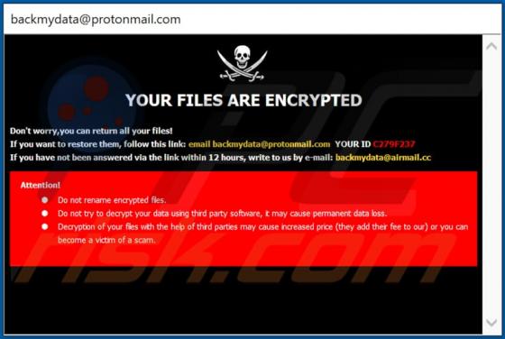 De Bmd ransomware