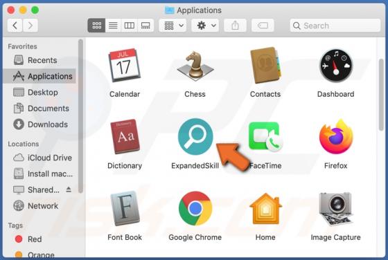 De ExpandedSkill adware (Mac)