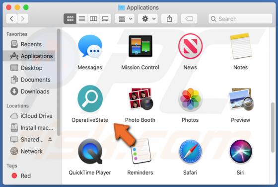 De OperativeState adware (Mac)