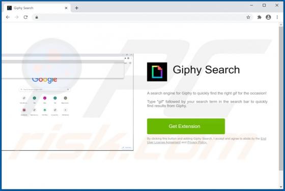 De Giphy Search adware