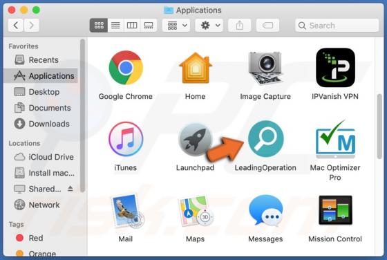 De LeadingOperation adware (Mac)