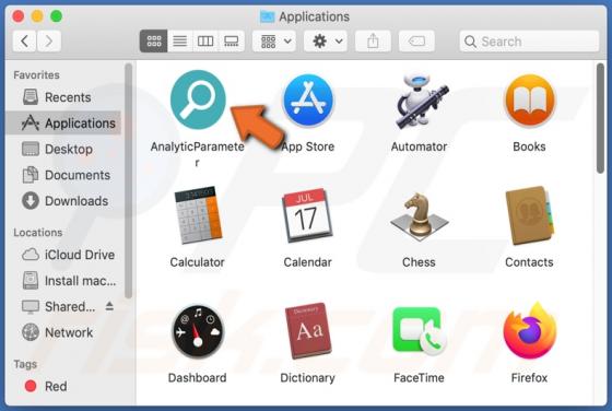 De AnalyticParameter adware (Mac)