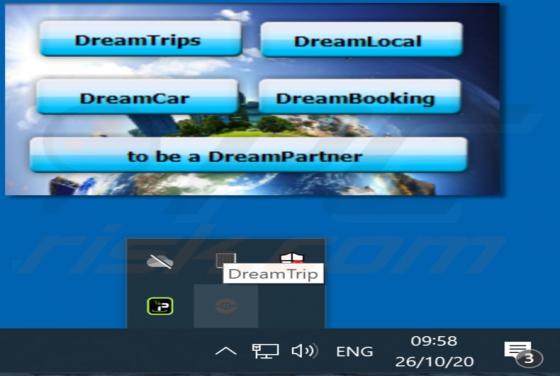 De DreamTrip adware