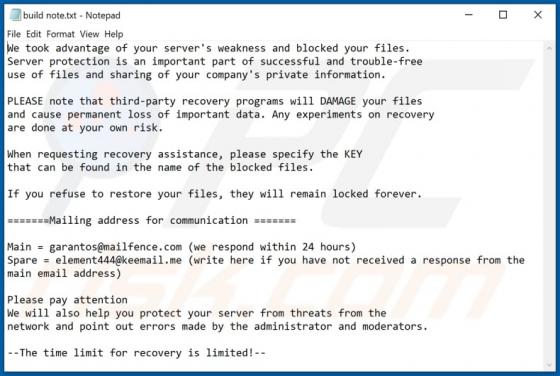 De Captcha ransomware