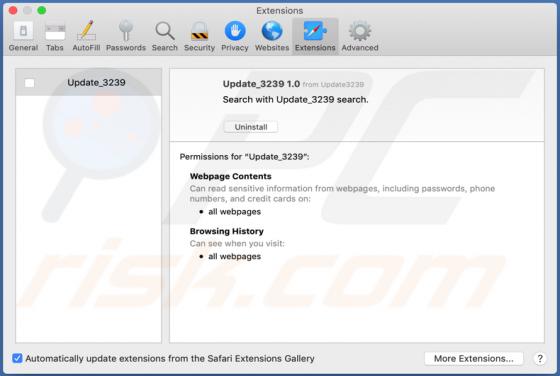 De Update_3239 adware (Mac)