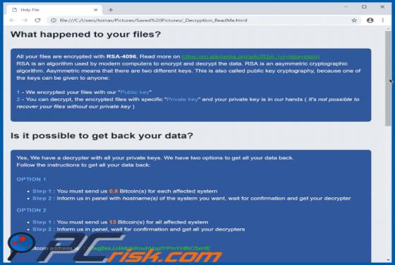 De Robbinhood ransomware