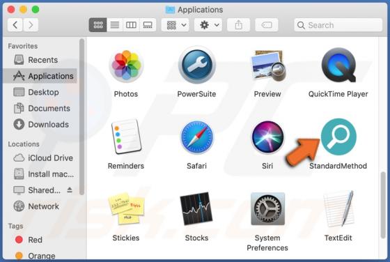De StandardMethod adware (Mac)