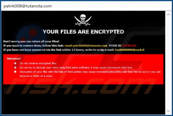 De Cvc ransomware