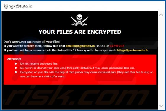 De SUKA ransomware